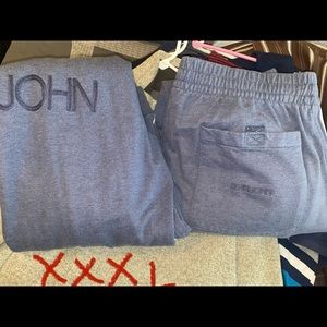 Gently used XXXL Sean John outfit. Blue it’s clean no rips or tears or stains